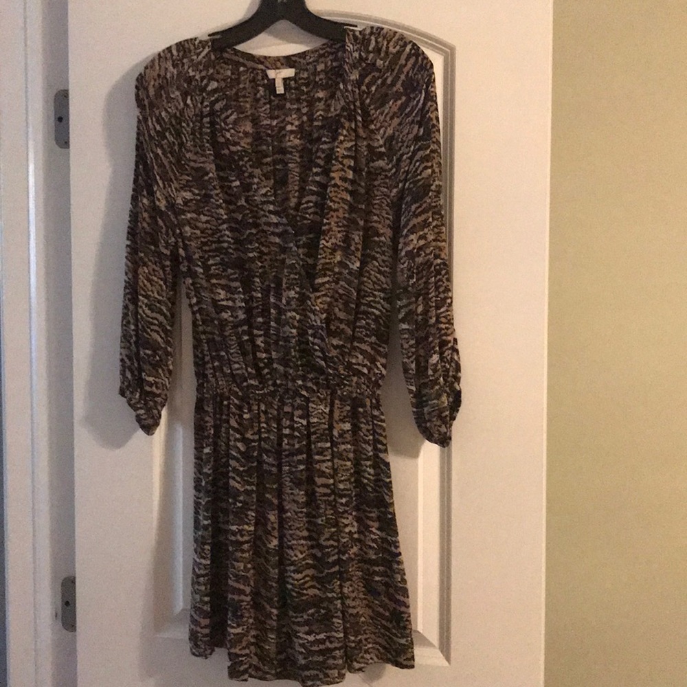 Hour Dress cross front